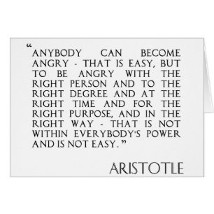 Siendo tarjeta enojada