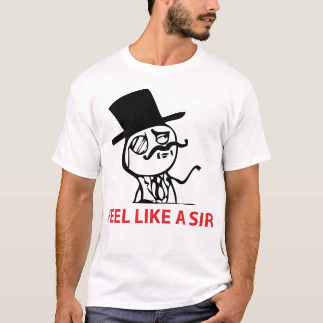 Sienta como un sir - camiseta echada a un lado 2 (Anverso)