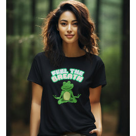 Siente La Rotura Inspiradora De La Camisa De Yoga