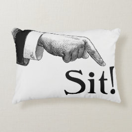 Siéntese con cojín de acentos de alto nivel