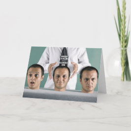 Siento haber perdido mi tarjeta de la cabeza