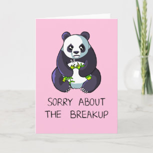 Siento Lo De La Tarjeta Panda Triste Desglose