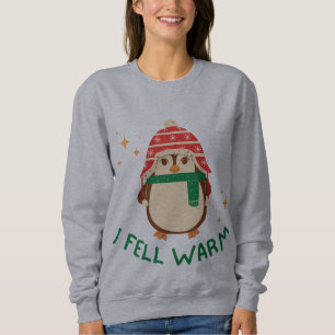Siento una camisa de sudor de pingouin caliente