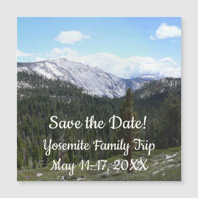 Sierra Nevada II de Yosemite (Anverso)