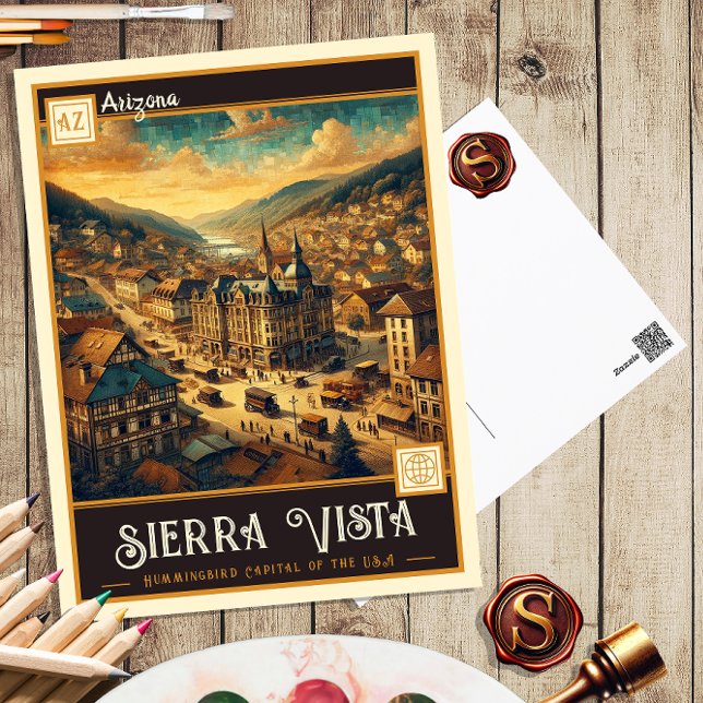 Sierra Vista, Arizona | Postal de época (Subido por el creador)