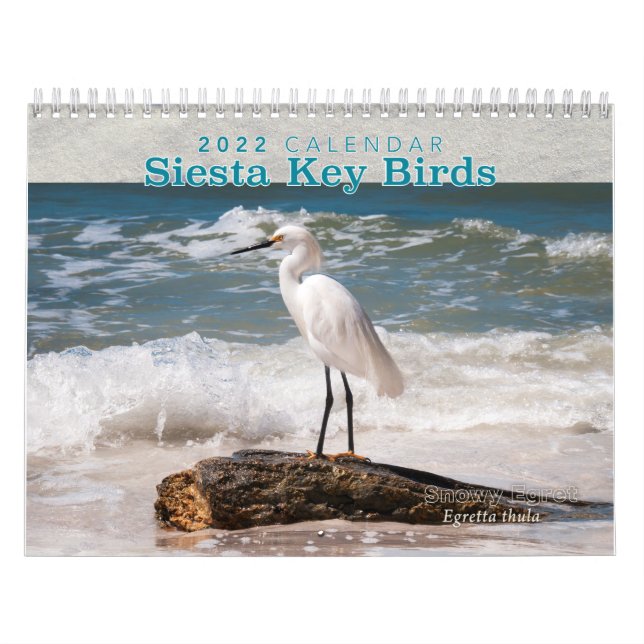 Siesta Key Birds - Calendario 2022 (Tapa)