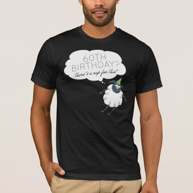 Siesta para esa 60.a camiseta del cumpleaños (Anverso)