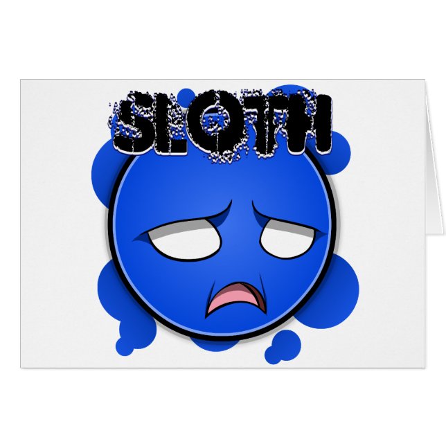 Siete caras de los pecados - pereza (Anverso (Horizontal))