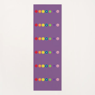 Siete Chakra Yoga Mat