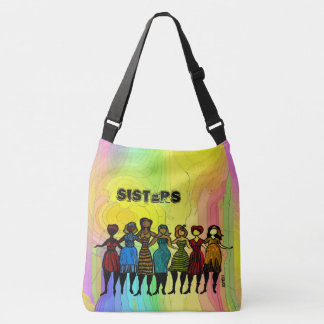 Siete hermanas cruzan la bolsa de asas del cuerpo