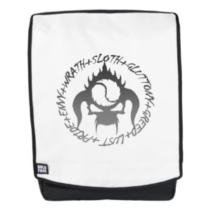 Siete pecados mortales Mochila para adultos
