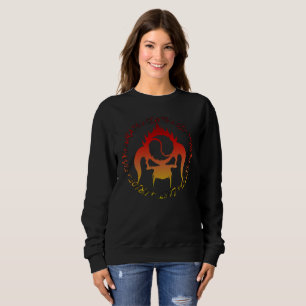 Siete pecados mortíferos sudadera básica