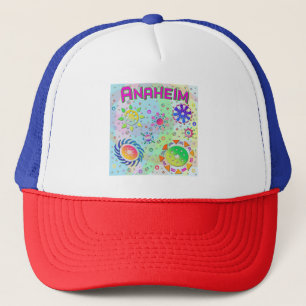Siete soles y sombrero de energía de Anaheim