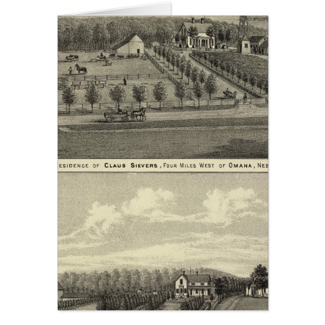 Sievers y Eicke, Nebraska (Frente)