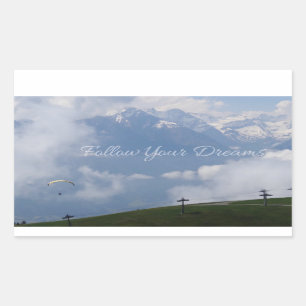 Siga a sus pegatinas personalizados de Dreams