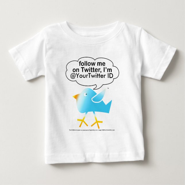 Siga la camiseta del bebé de Me@ (Anverso)