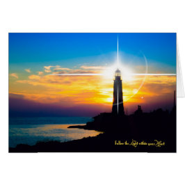 Siga la luz en su corazón