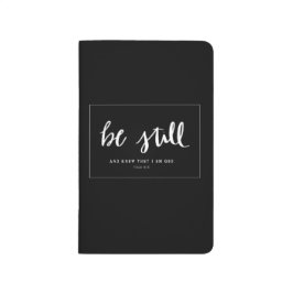Siga siendo diario del bolsillo (salmo 46: 10)