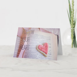 Siga su corazón| Tarjeta Shakespeare Love Greet