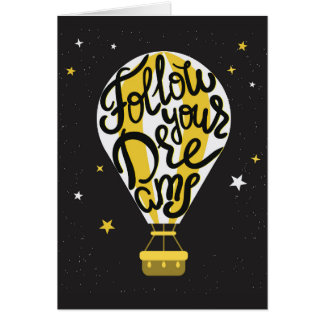 Siga su globo de los sueños