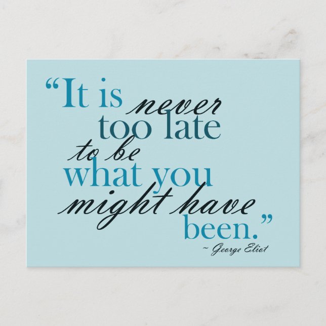 Siga sus sueños - postal de motivación (Anverso)