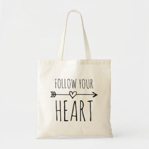 SIGA tu bolso de tela de CORAZÓN con presupuesto