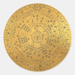 Sigillum Dei Sello de Dios Angélico John Dee Diagr