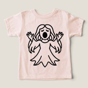 Sigilo de Banshee de Niños Adorables Arte de Línea