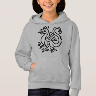 Sigilo de Basilisco Medieval Fantasía Heráldica Mi