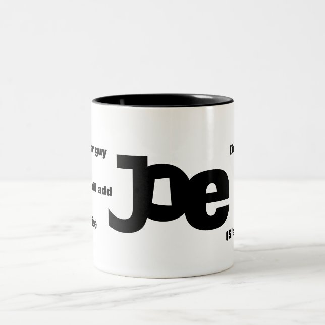 Significado de la taza de Joe (Centro)
