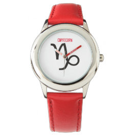 Signo Capricornio del Zodiaco. Relojes para niños.