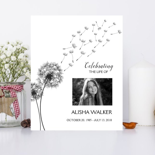 Signo de bienvenida de la foto del funeral de Dand (Subido por el creador)