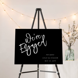 Signo de bienvenida de la moderna fiesta de compro