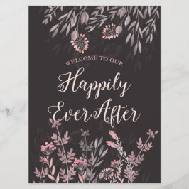 Signo de bienvenida de sueño de una noche de veran