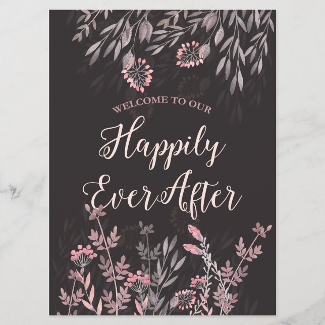 Signo de bienvenida de sueño de una noche de veran (Anverso)