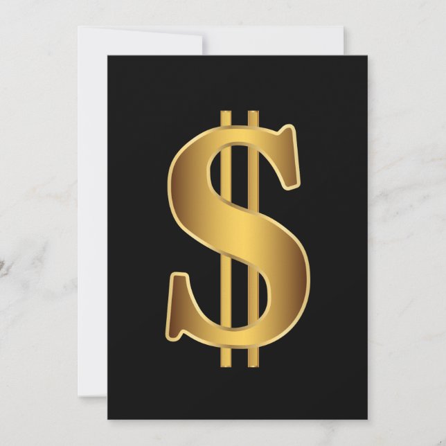 Signo de dólar (Anverso)