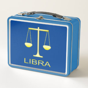 Signo de estrella de balanzas de oro de Libra