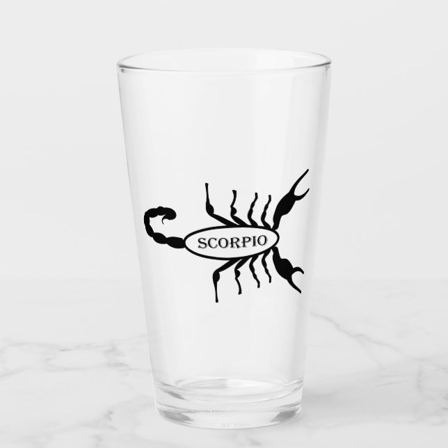 Signo de estrella de escorpión negro de Scorpion (Anverso)