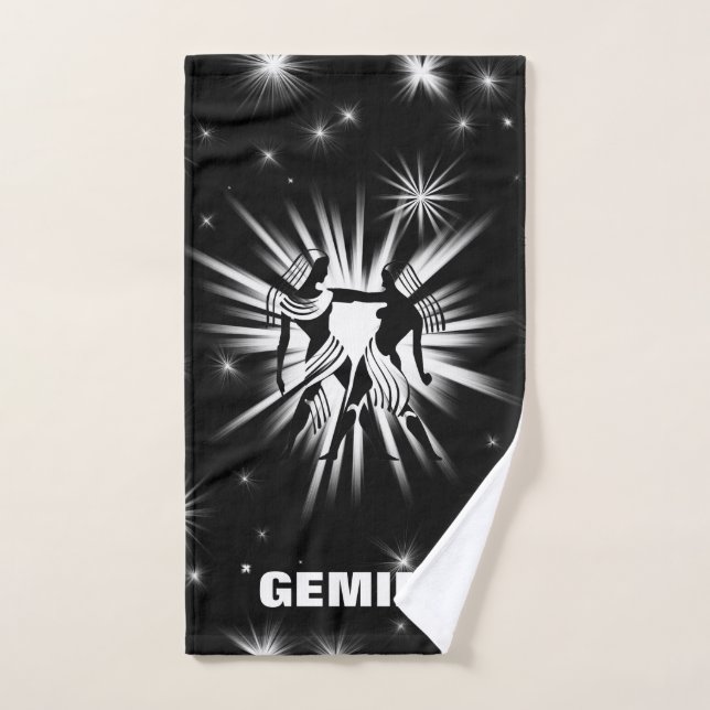 Signo de Gemini (Toalla de mano)