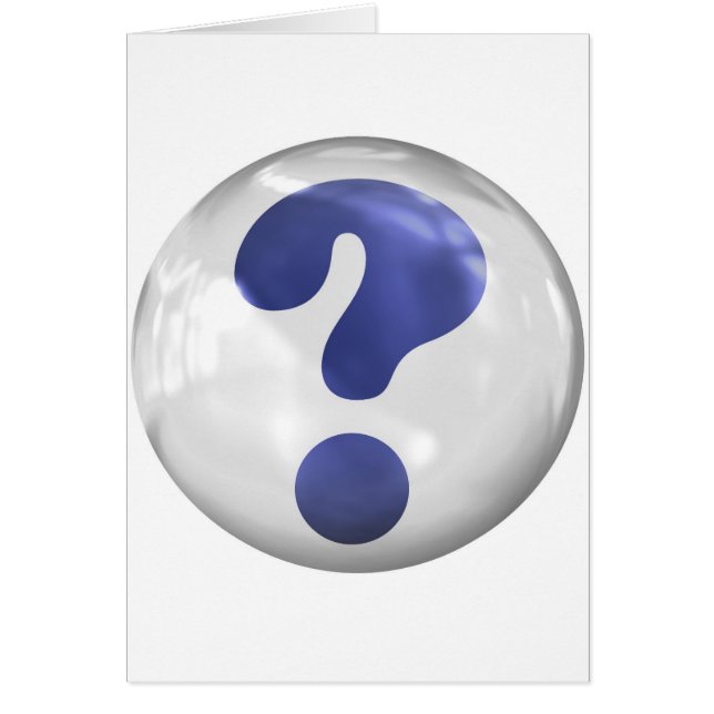 Signo de interrogación (Frente)