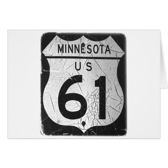 Signo de la antigua autopista 61 (Anverso (Horizontal))