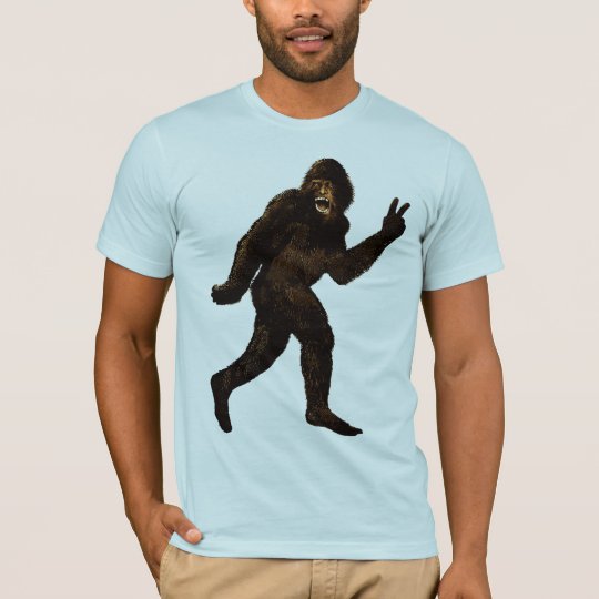 Signo de la paz de Bigfoot Camiseta