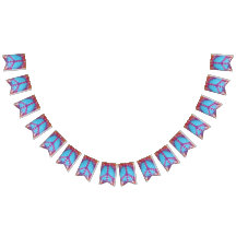 signo de la paz de la bandera del empavesado del