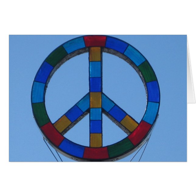 Signo de la paz de la playa del océano (Anverso (Horizontal))