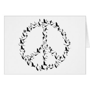 ¡Signo de la paz de los pájaros!