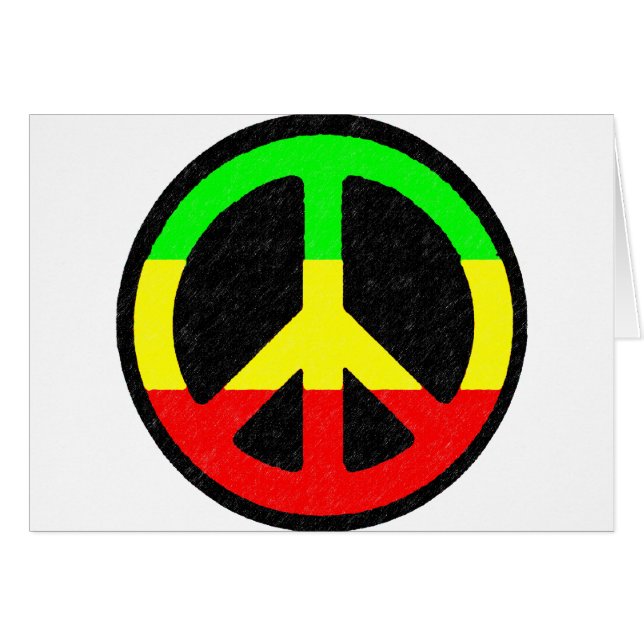 Signo de la paz de Rasta (Anverso (Horizontal))