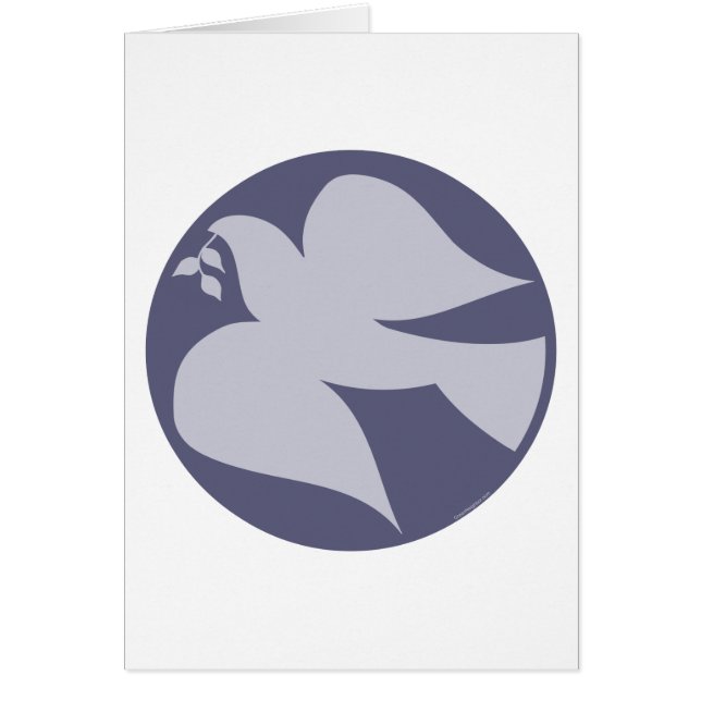 Signo de paloma de paz (Frente)