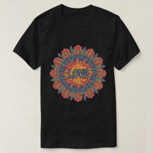 Signo de paz Amor Camiseta Costuma hippie de los