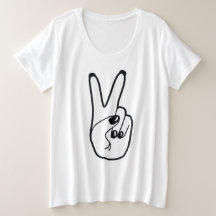 Signo de paz Movimiento de Unidad Blanca y Negra a