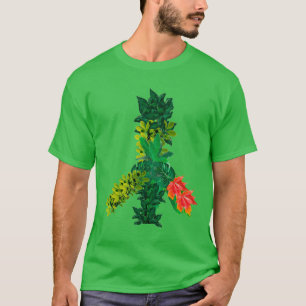 Signo de paz verde camiseta